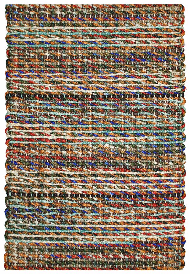 Classic Home Rope Braided Jute 4'x6' Metro Area Rug