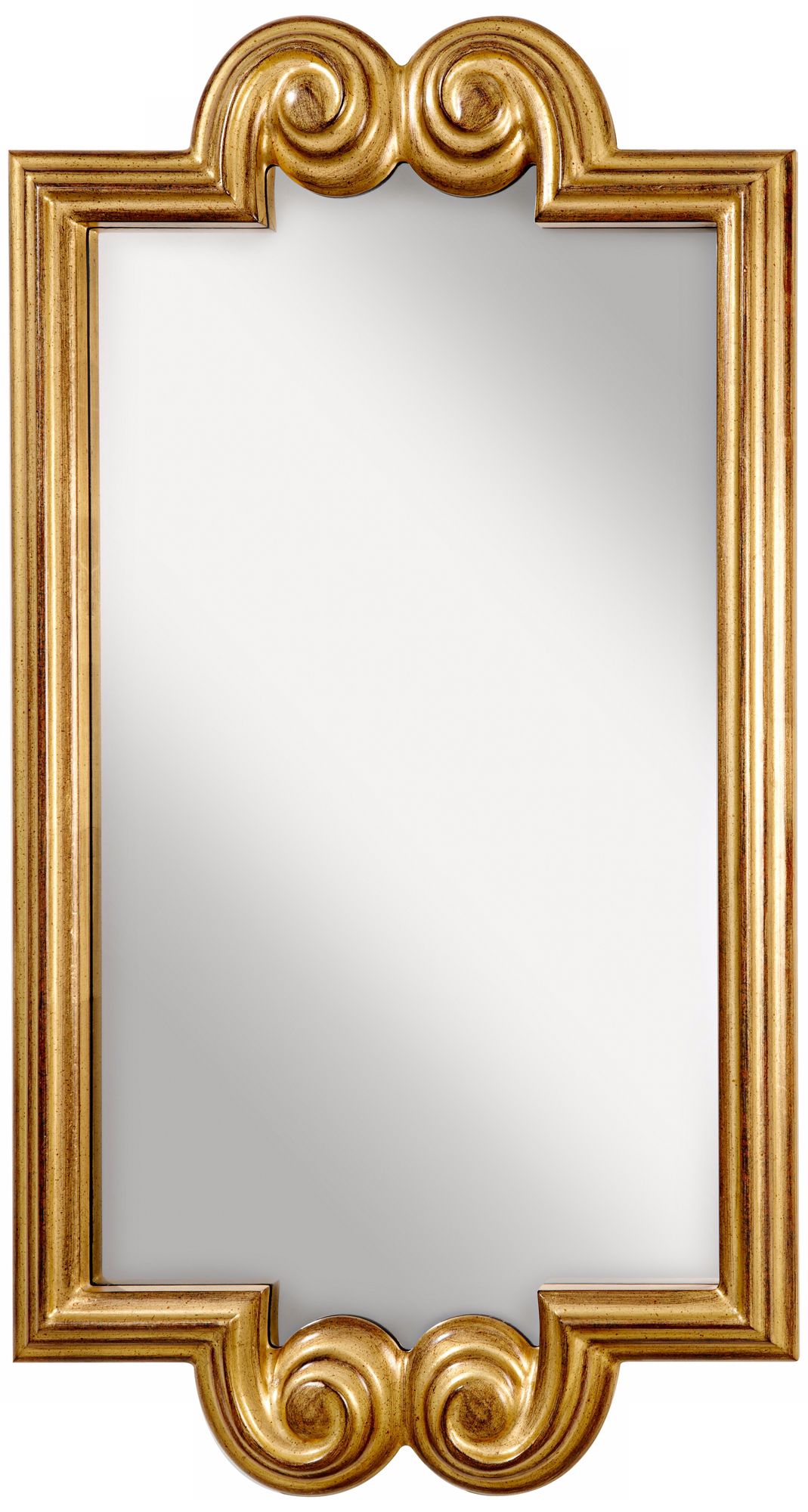 Murray Feiss Melanie 45 1/4" High Scroll Wall Mirror