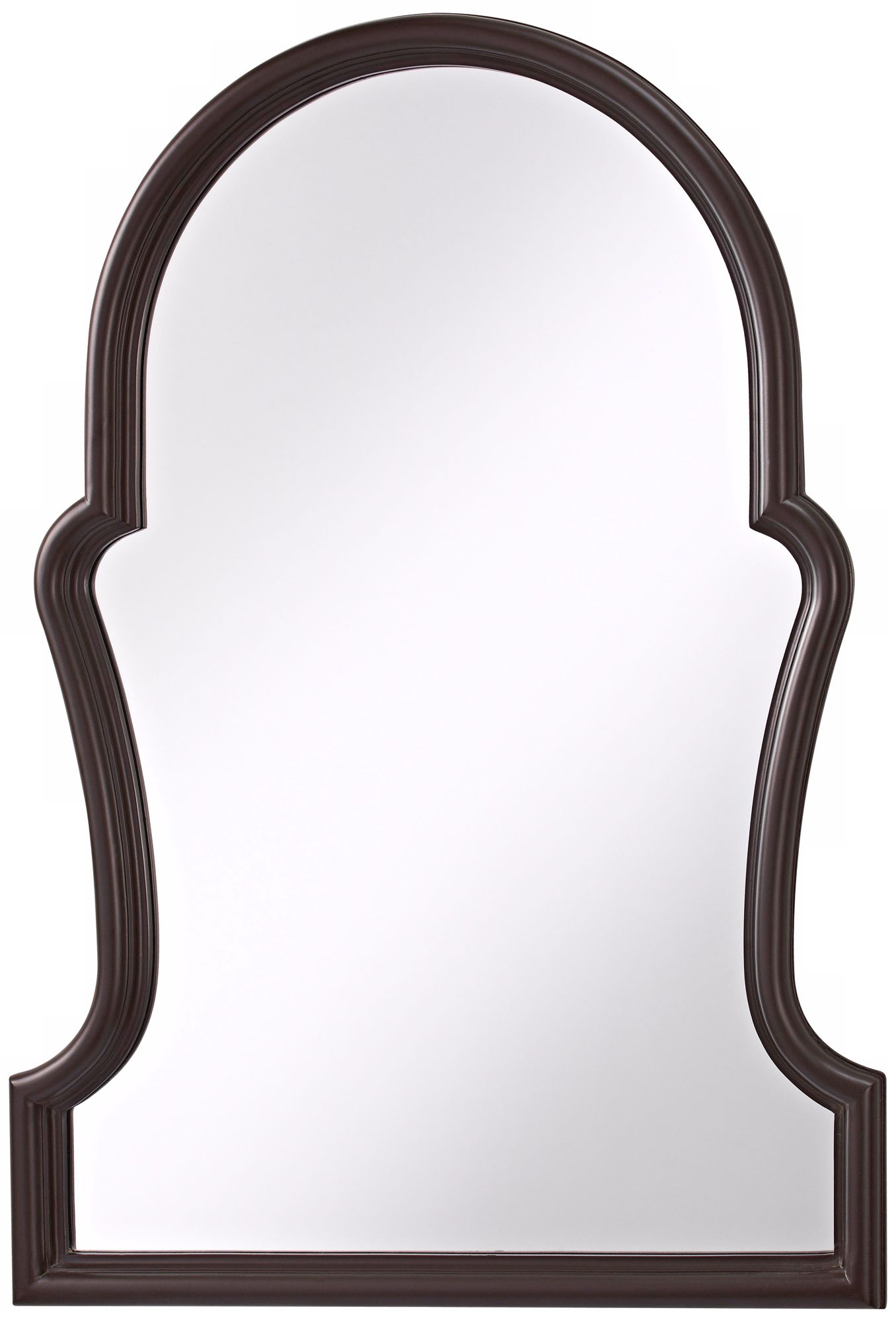 Murray Feiss Cleo 40 1/4" High Bronze Wall Mirror