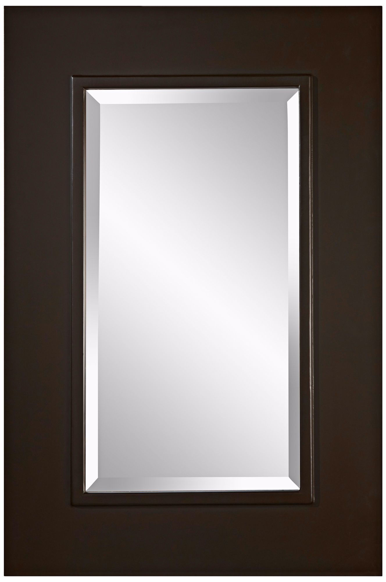 Murray Feiss Smythe 36" High Bronze Framed Wall Mirror