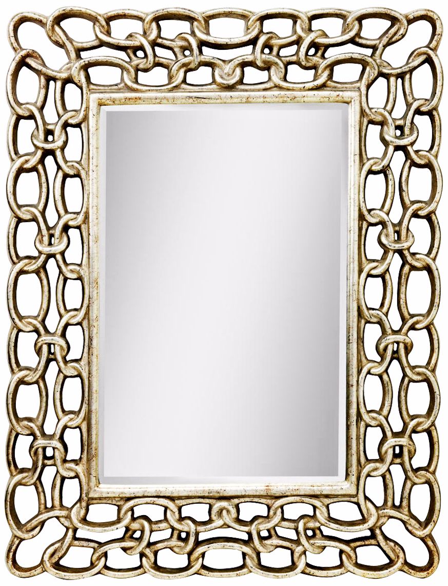 Kichler Link 52 1/2 High Silver Rectangular Wall Mirror