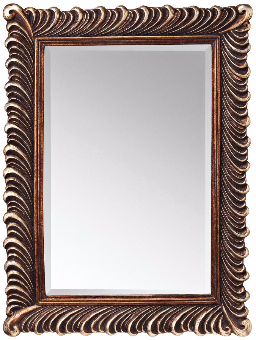 Kichler Quill 47" High Silver and Bronze Wall Mirror