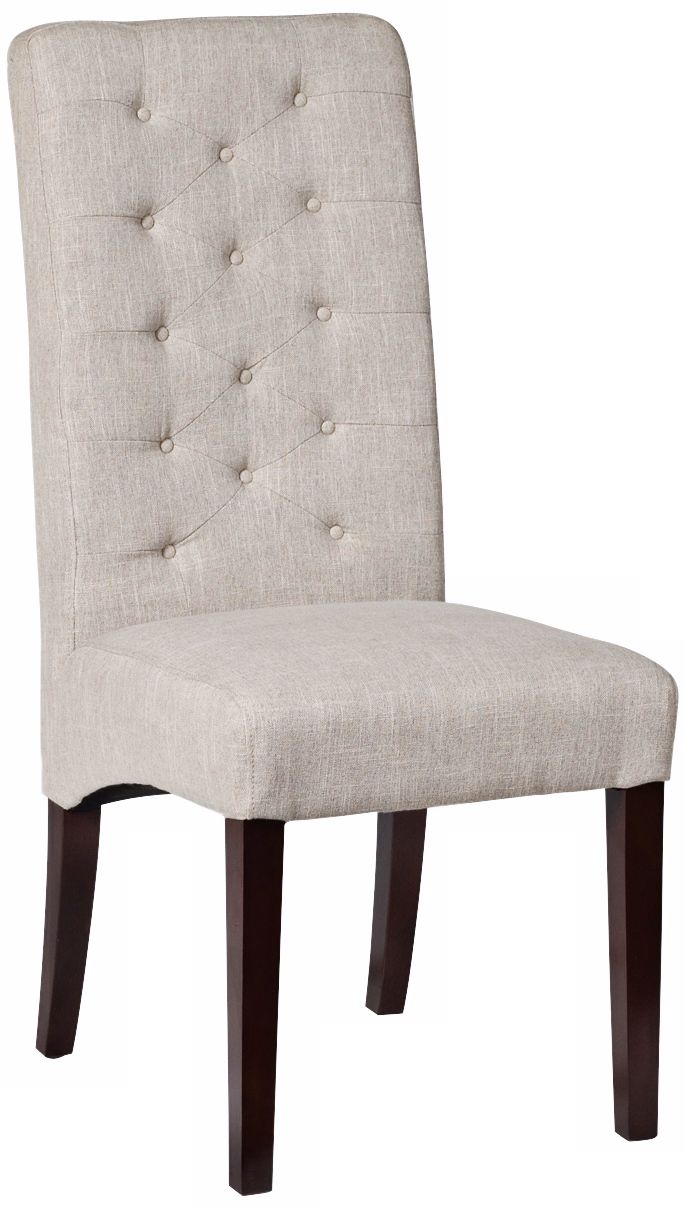 Soho Collection Light Cream Side Chair