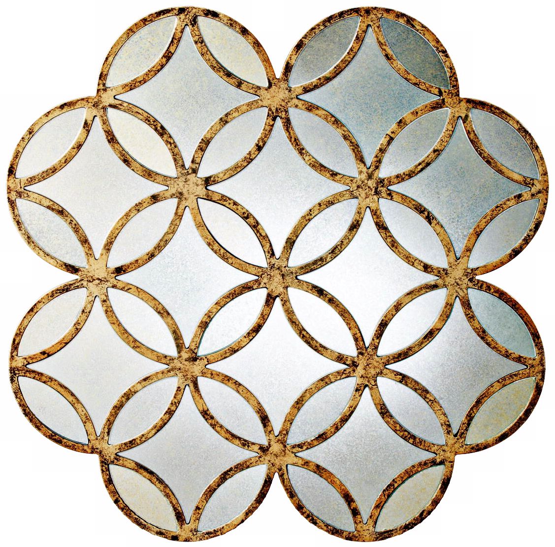 Kichler Francis 30" High Interlocking Circles Wall Mirror