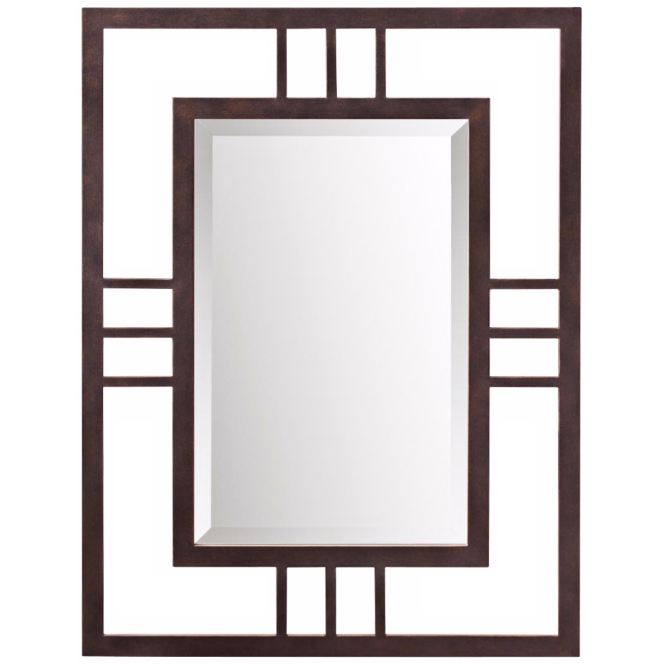 Kichler Quadrant 34" High Bronze Wall Mirror   #X5860