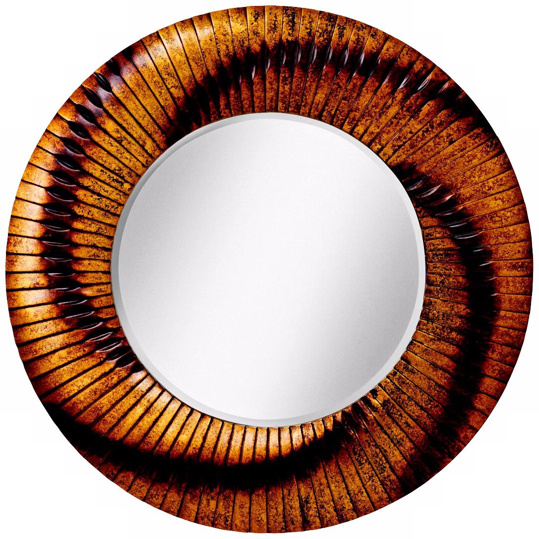 Kichler Solstice Hand-Painted 40" Round Wall Mirror