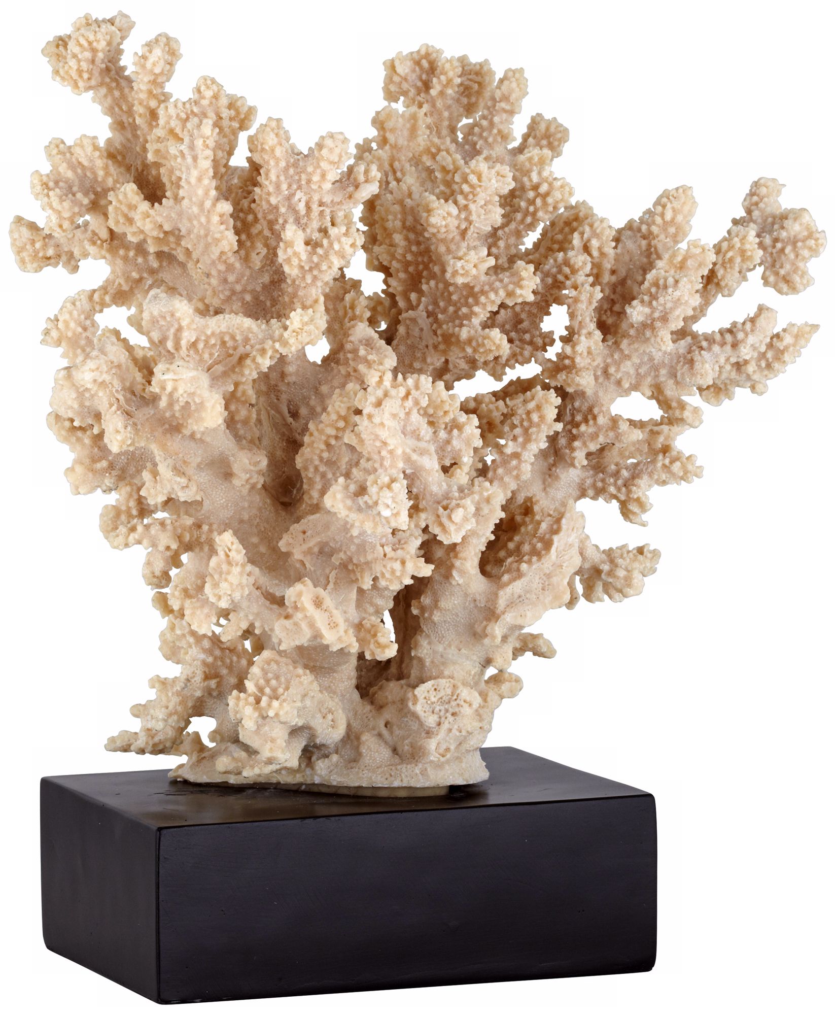 Decorative Taupe Coral Statue