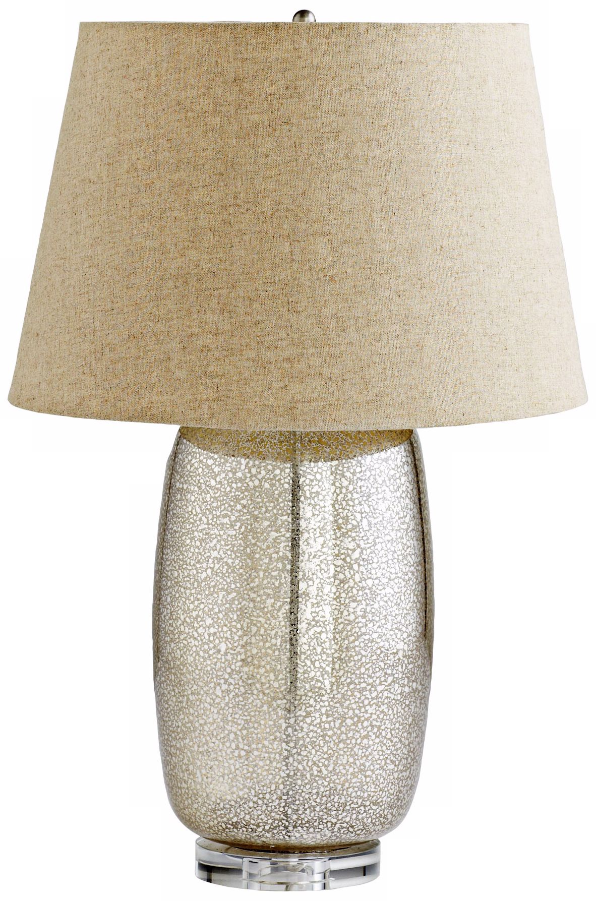Vista Golden Glass Table Lamp