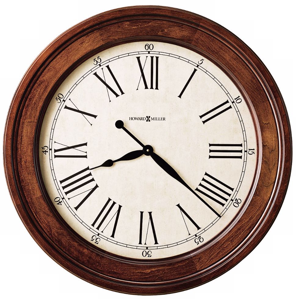 Howard Miller Grand Americana 30" Wide Aged Wall Clock