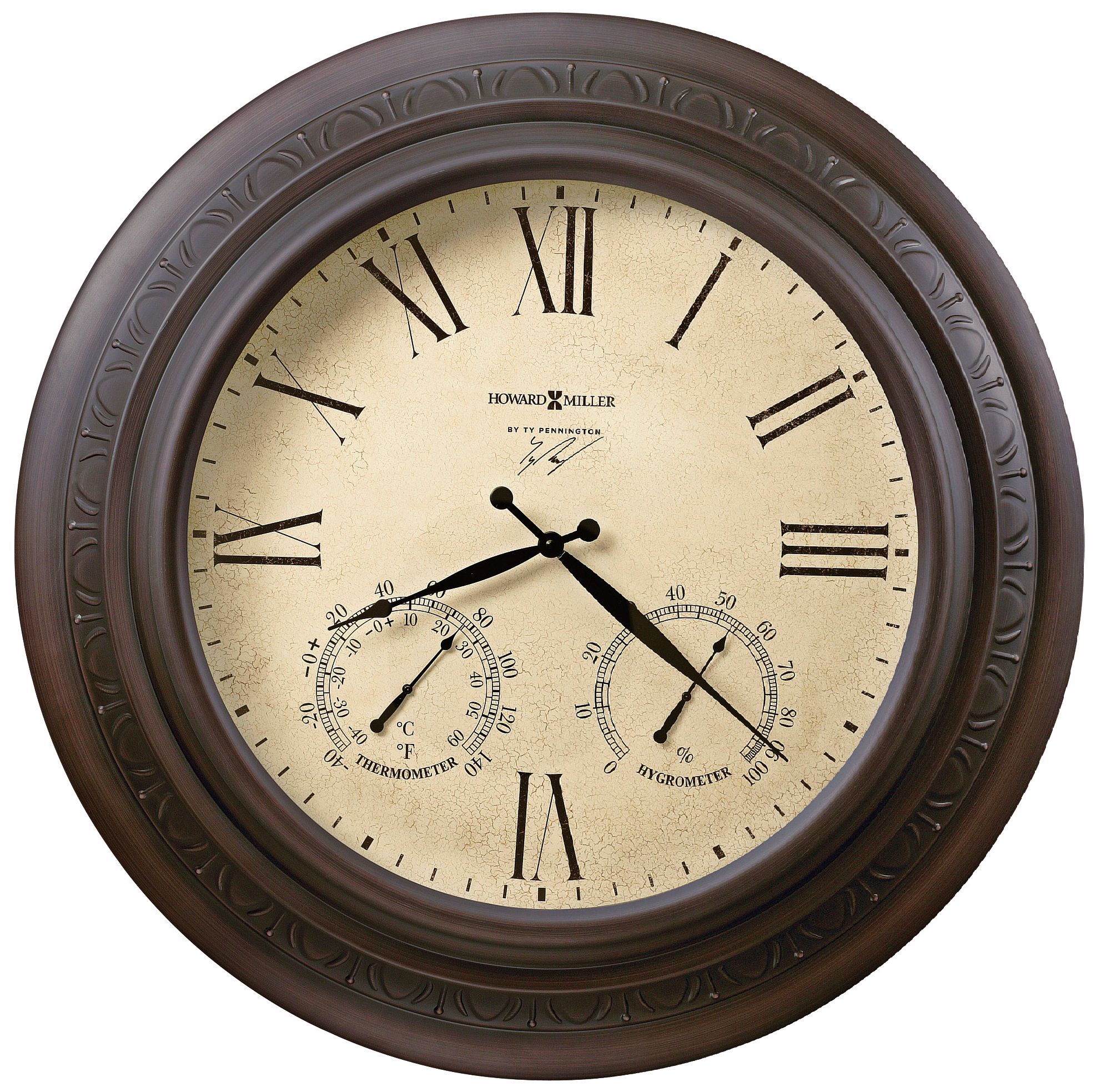 Howard Miller Copper Harbor 28" Indoor/Outdoor Wall Clock