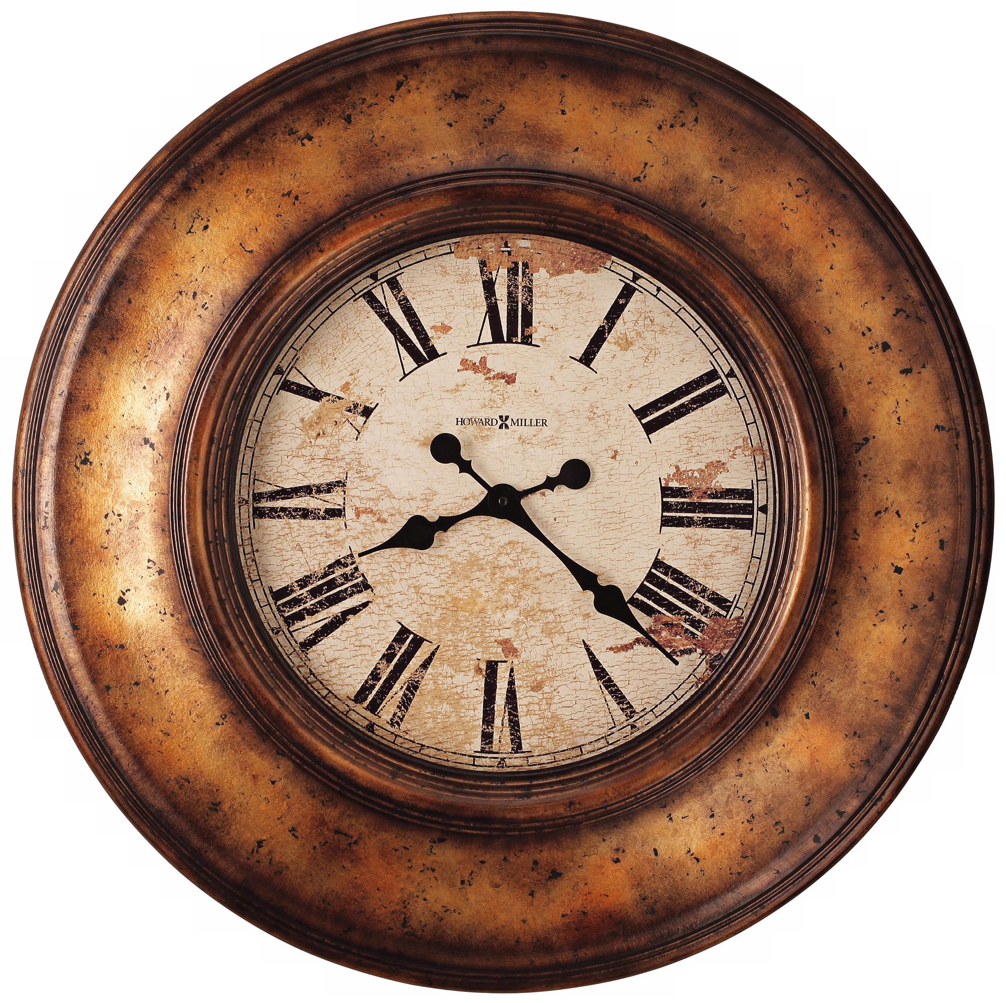 Howard Miller Copper Bay 29 1/2" Wide Copper Wall Clock