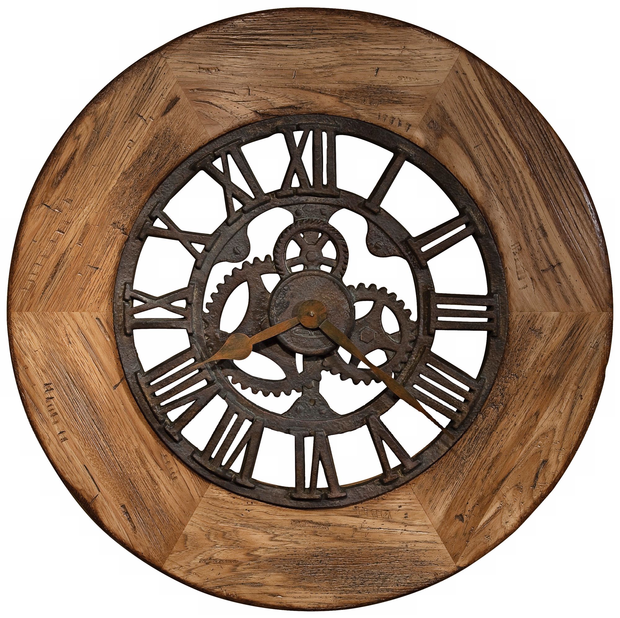 Howard Miller Georgian 33" Wide Wood Wall Clock