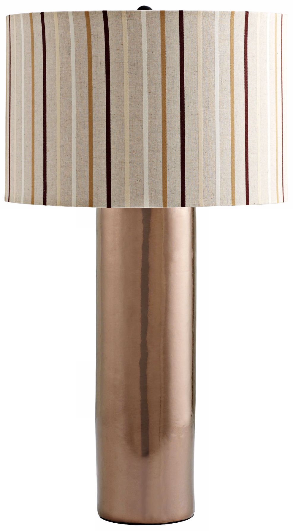 Soho Striped Bronze Table Lamp