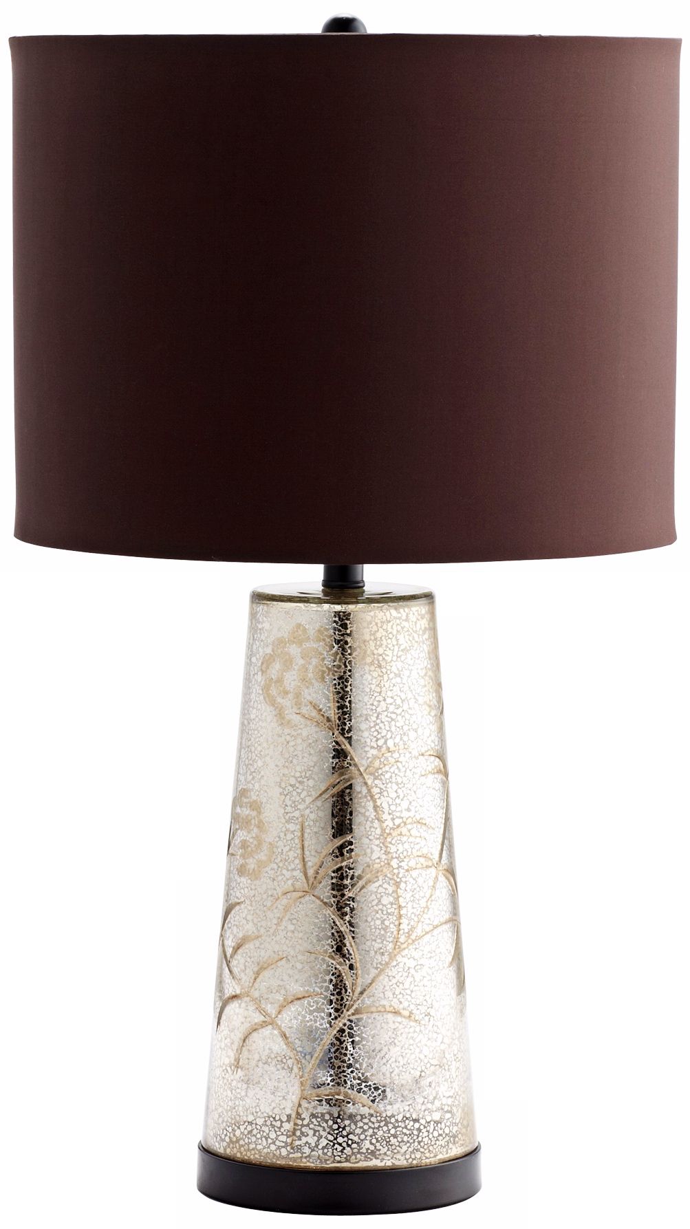 Surrey Brown Satin Glass Table Lamp
