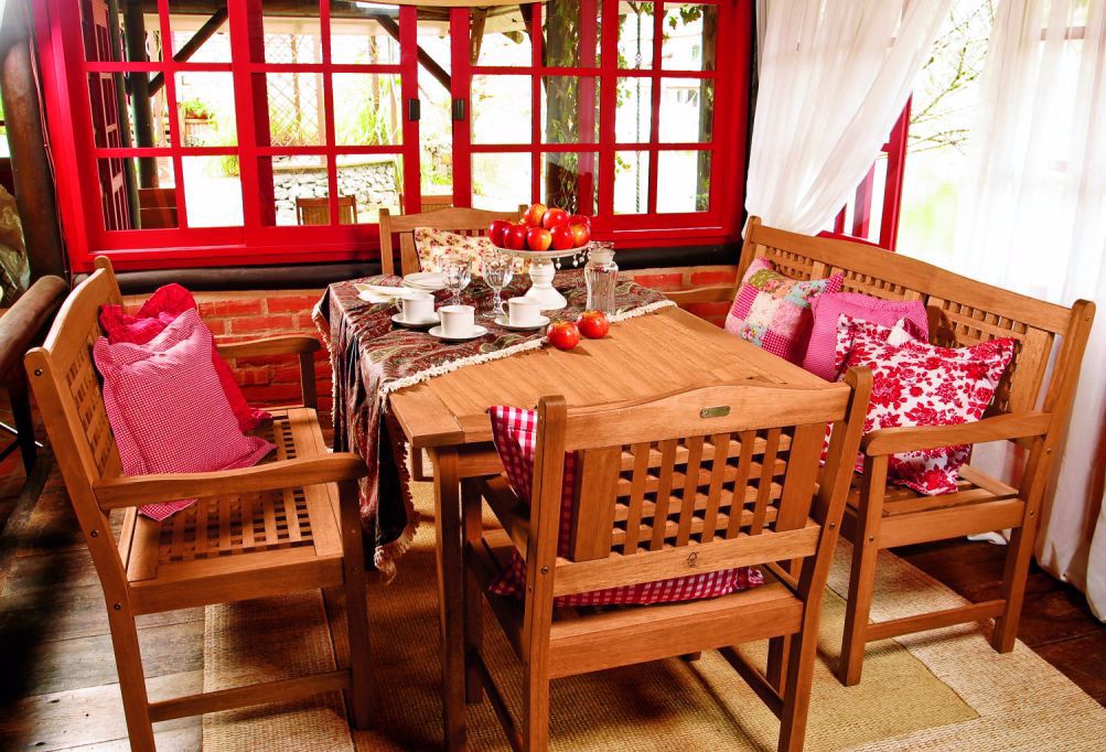 Amazonia 5-Piece Milano Rectangular Porto Dining Set
