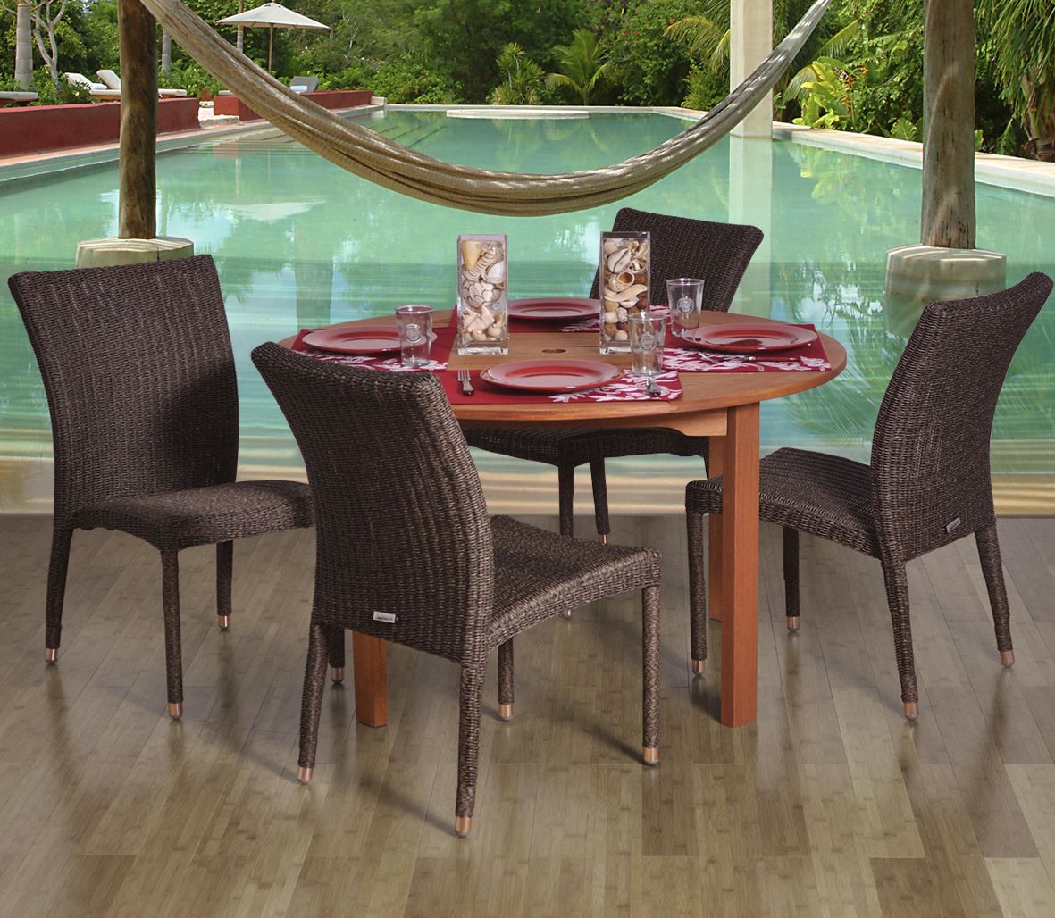 Amazonia 5-Piece Lorrainne Dining Set