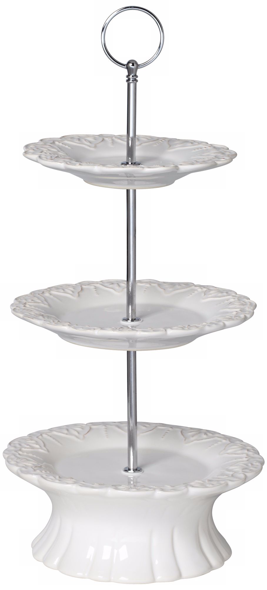 White 3-Tier Cookie Tray