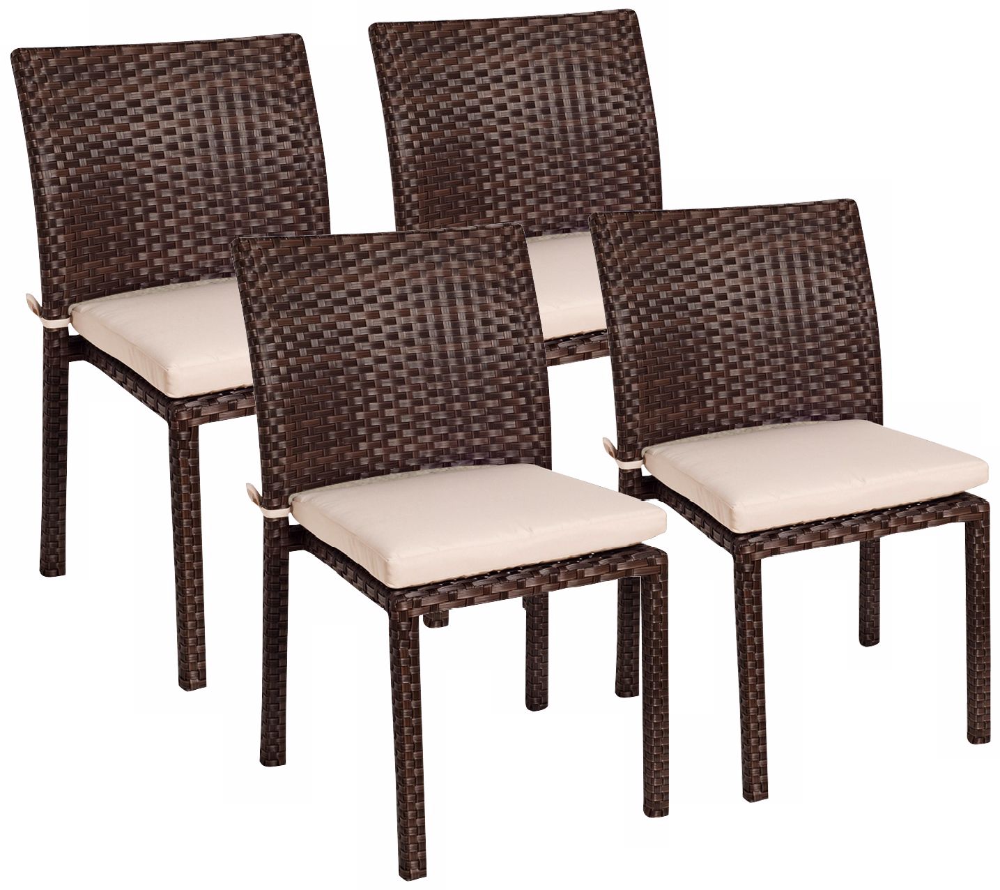 Atlantic Liberty Set of 4 Outdoor Side Chairs