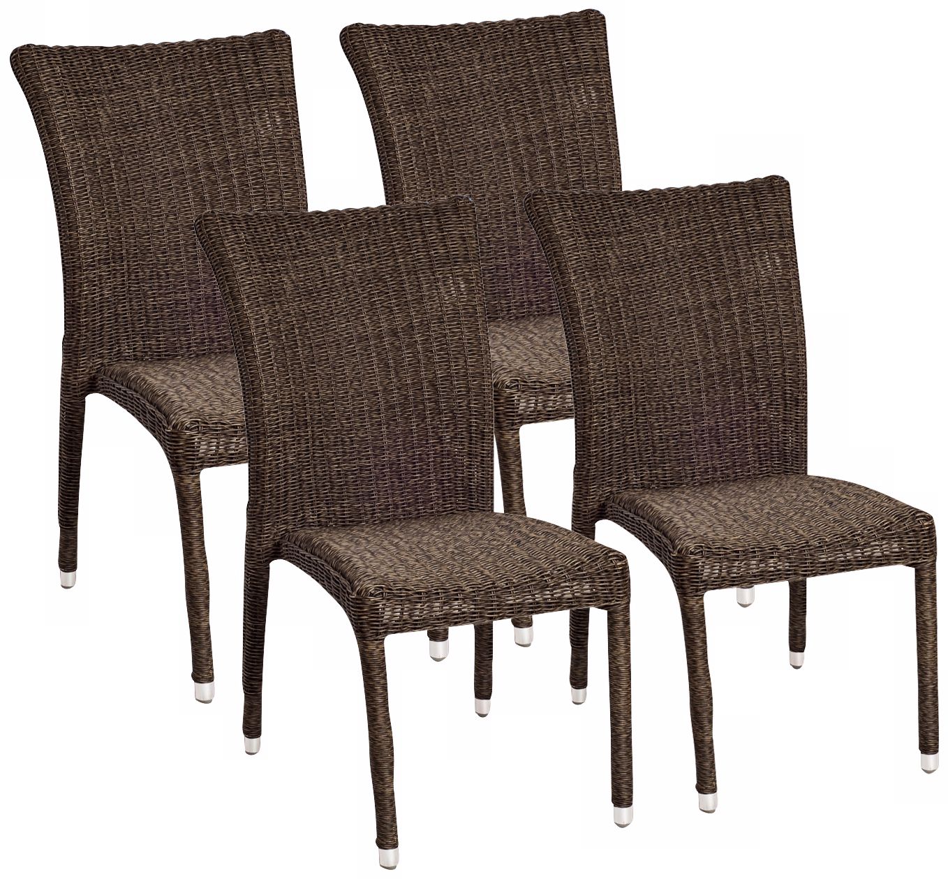 Atlantic Bari Set of 4 Side Chairs