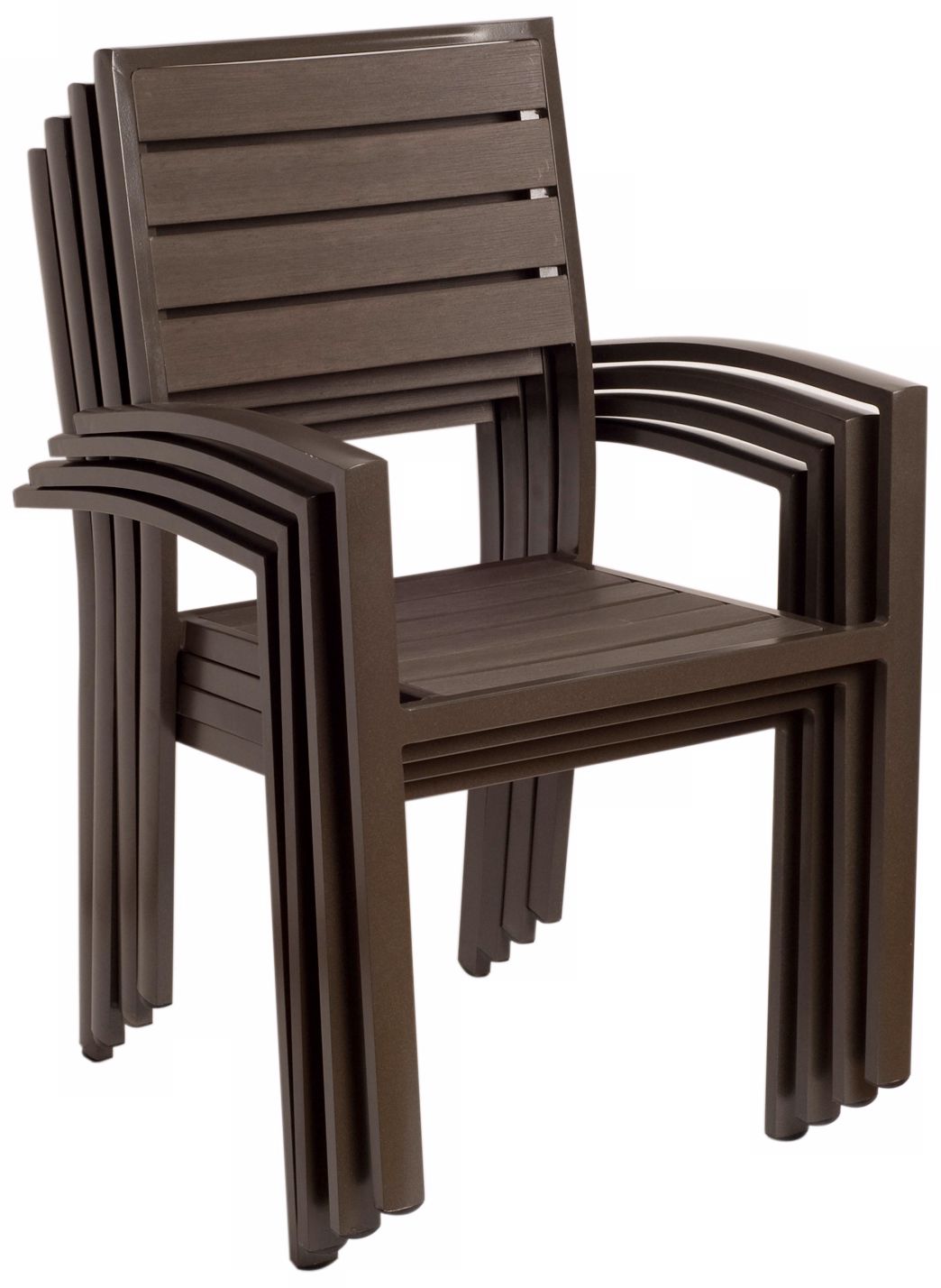 Atlantic Glasgow Set of 4 Stacking Chairs