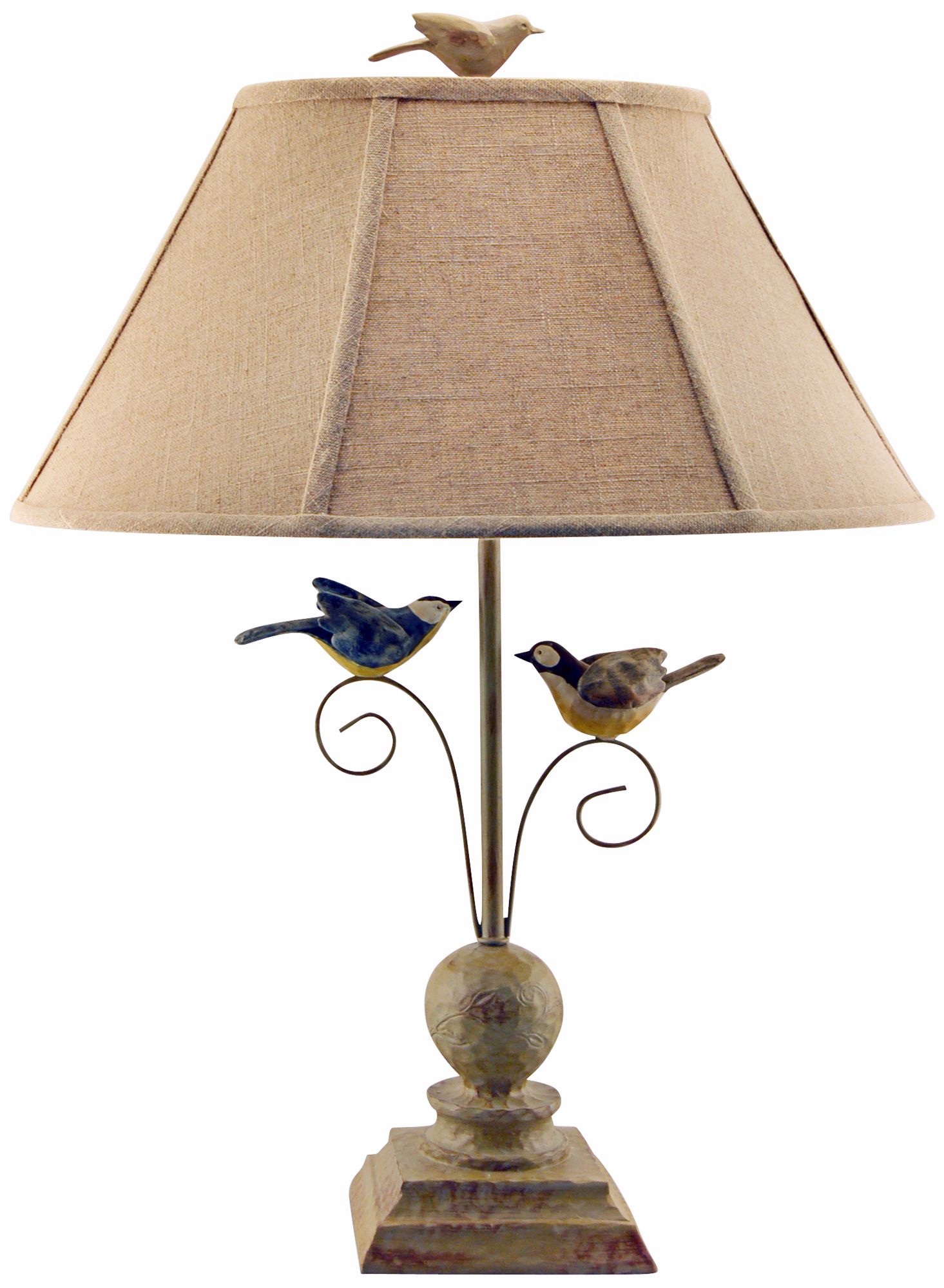 Fly Away Together Bird Table Lamp