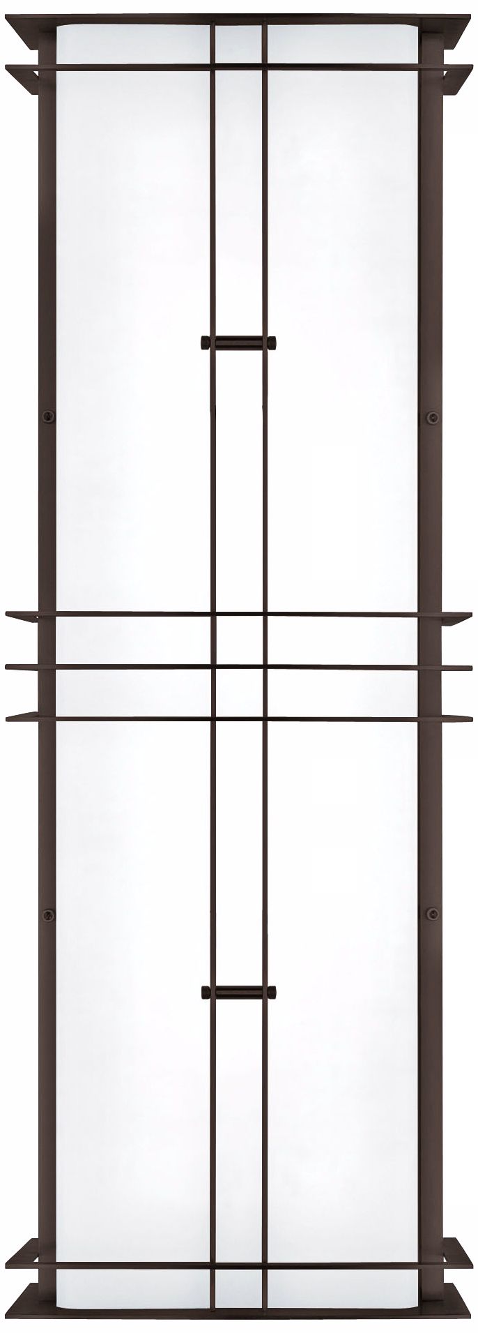 LBL Modular Industrial 28 1/4" Bronze Outdoor Wall Light
