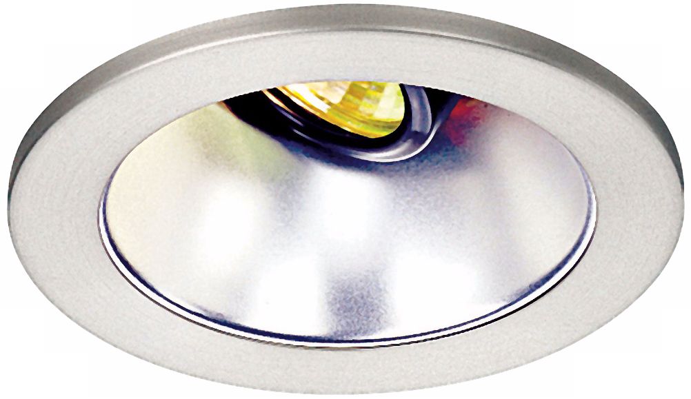 WAC 4" Low Voltage Recessed Reflector Brushed Nickel Trim