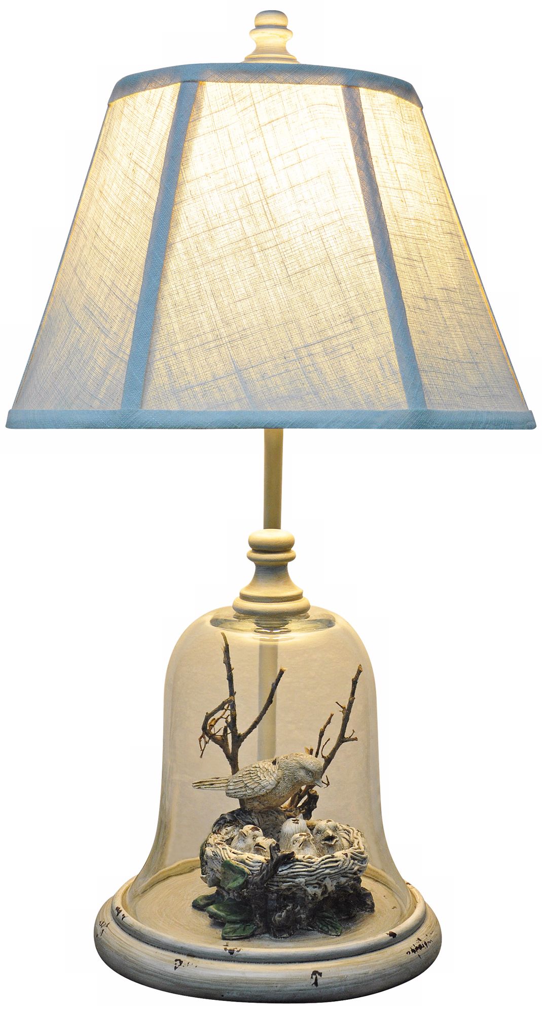 Bird in Cloche Table lamp