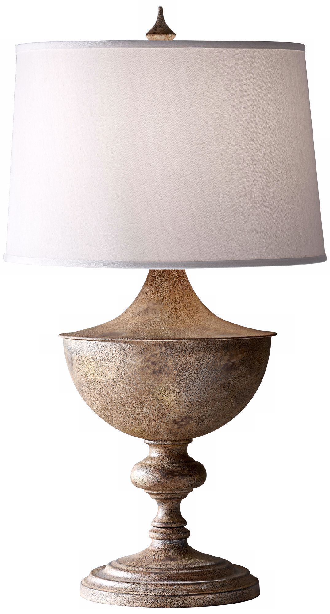Murray Feiss Canyon Creek Aged Metal Table Lamp