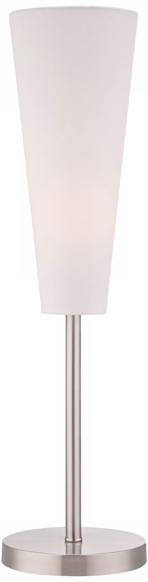 Snippet Switch Brushed Steel Accent Table Lamp