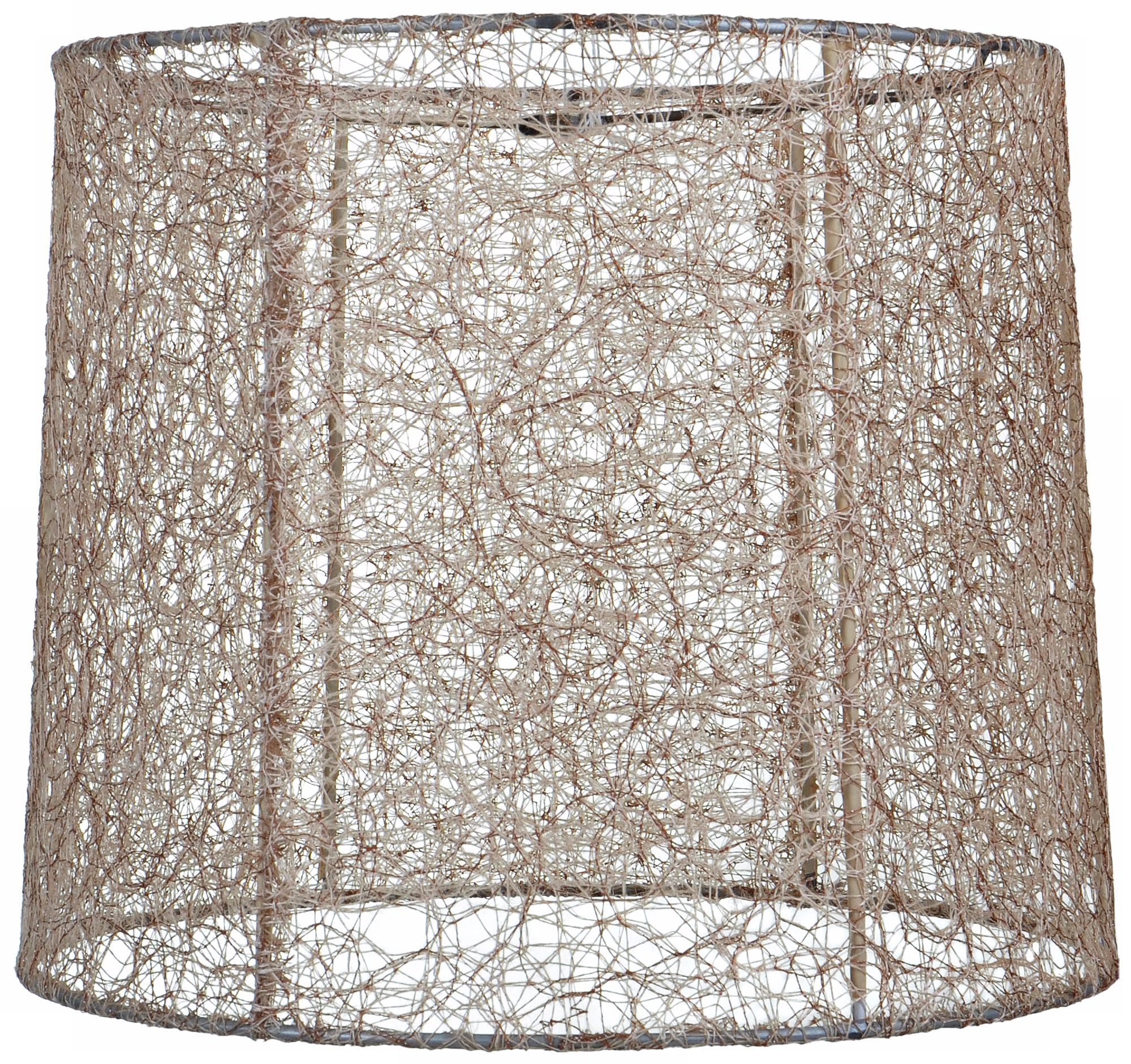 Open Weave Cotton Lamp Shade 12x14x11 (Spider)