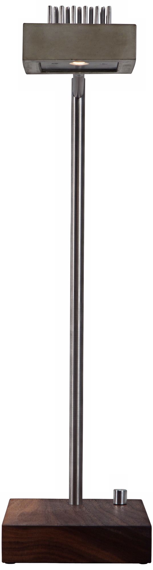 Cerno Alo Walnut and Concrete LED Desk Lamp
