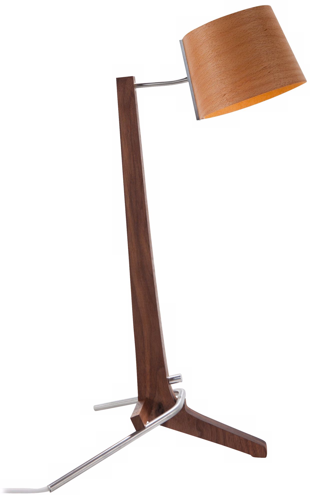 Cerno Silva Oiled Walnut and Beech Desk Lamp