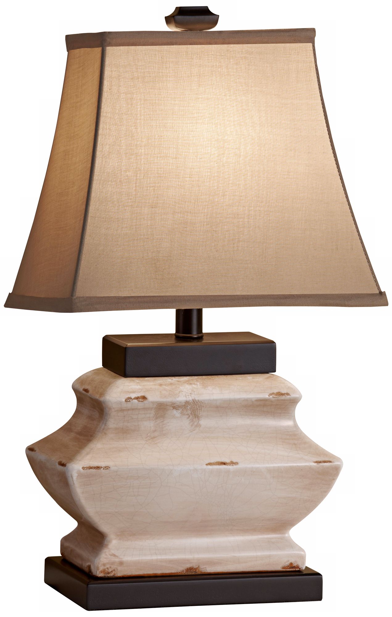 Murray Feiss Antica Ceramica Ivory Table Lamp