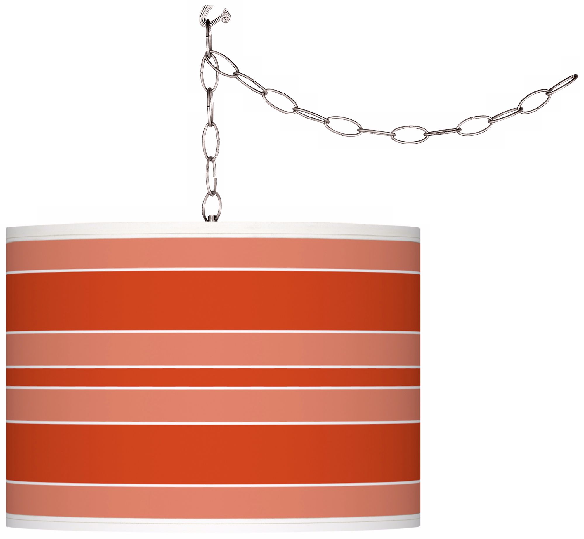 Daredevil Bold Stripe Giclee Glow Plug-In Swag Pendant