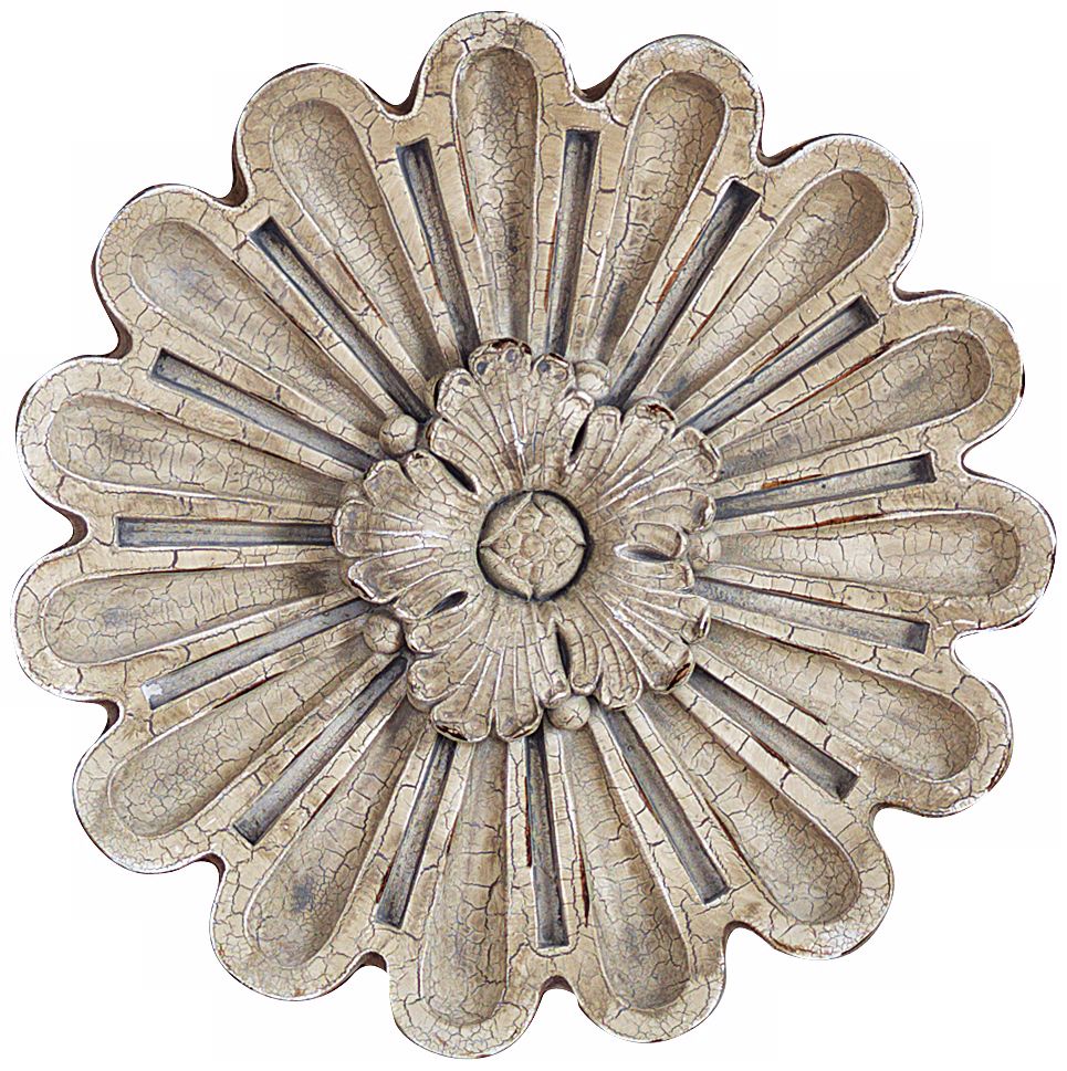 Port 68 Elizabeth Medium 13" Wide Rosette Wall Ornament
