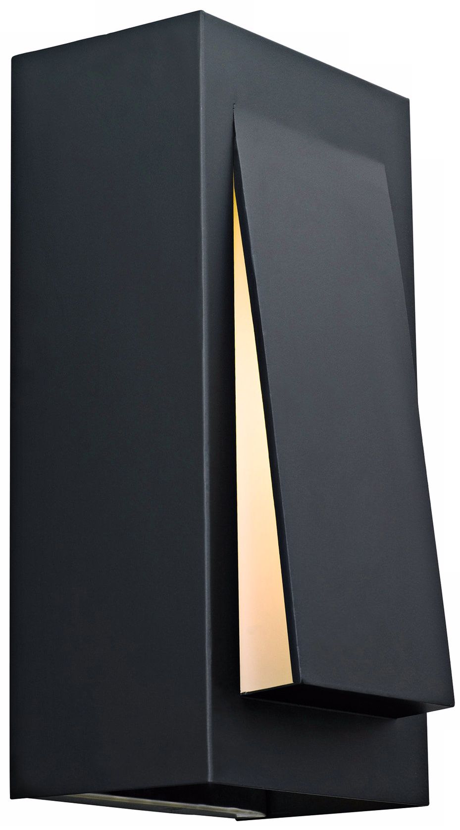 LBL Boardwalk Black 14" High Outdoor Wall Light