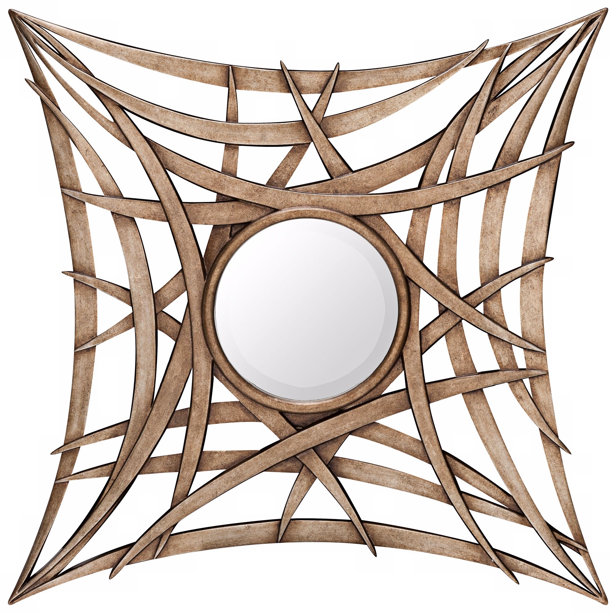 Cooper Classics Newland 36" Square Decorative Wall Mirror