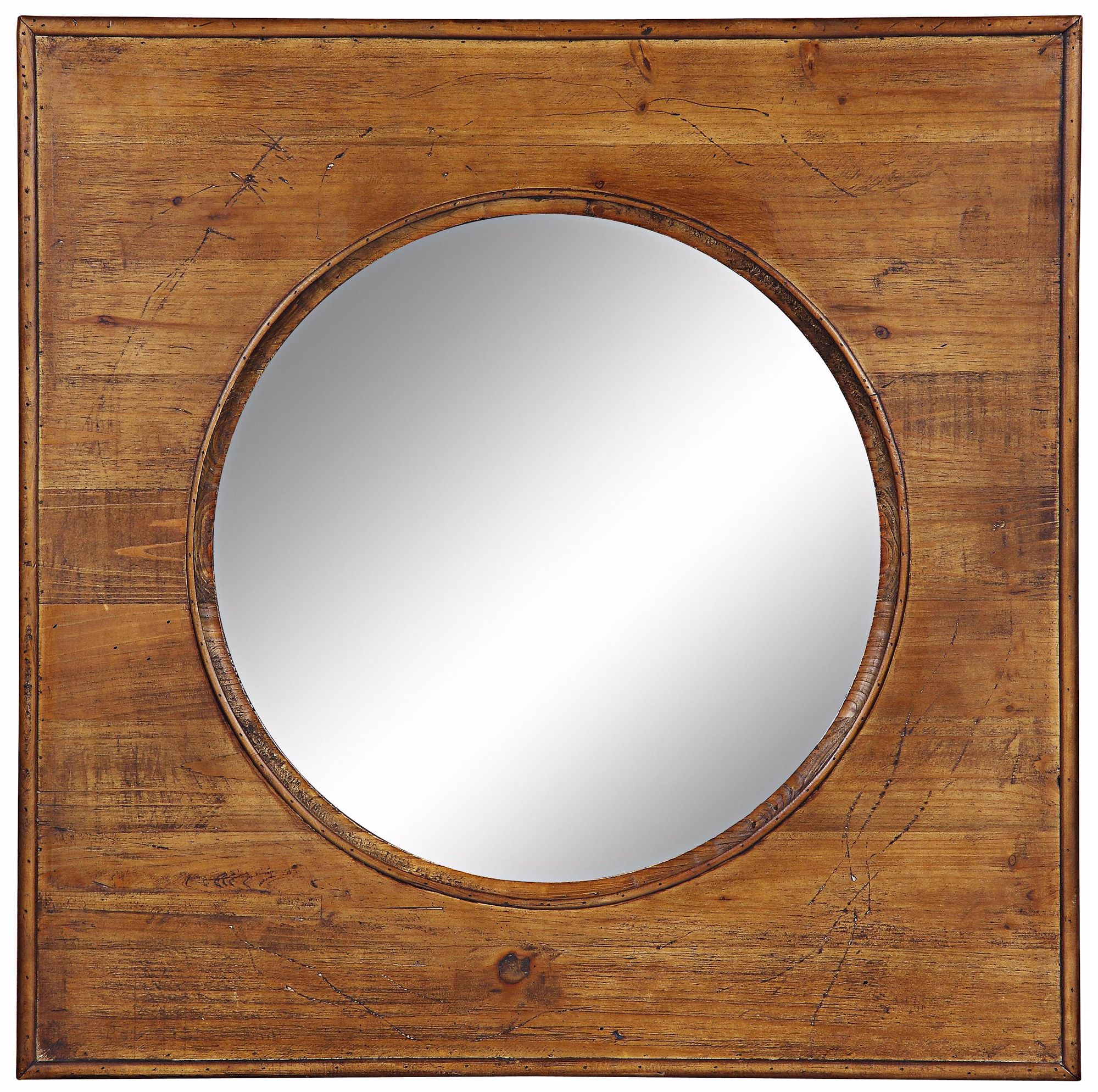 Cooper Classics Thorton 29 1/2" Square Wall Mirror