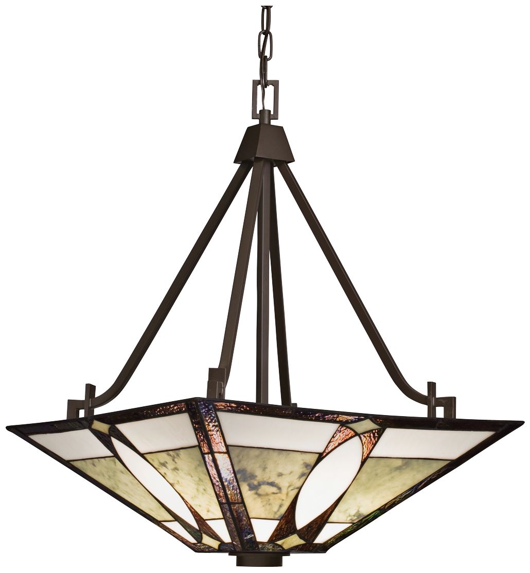Kichler Denman 18" Wide Tiffany Style Pendant Light