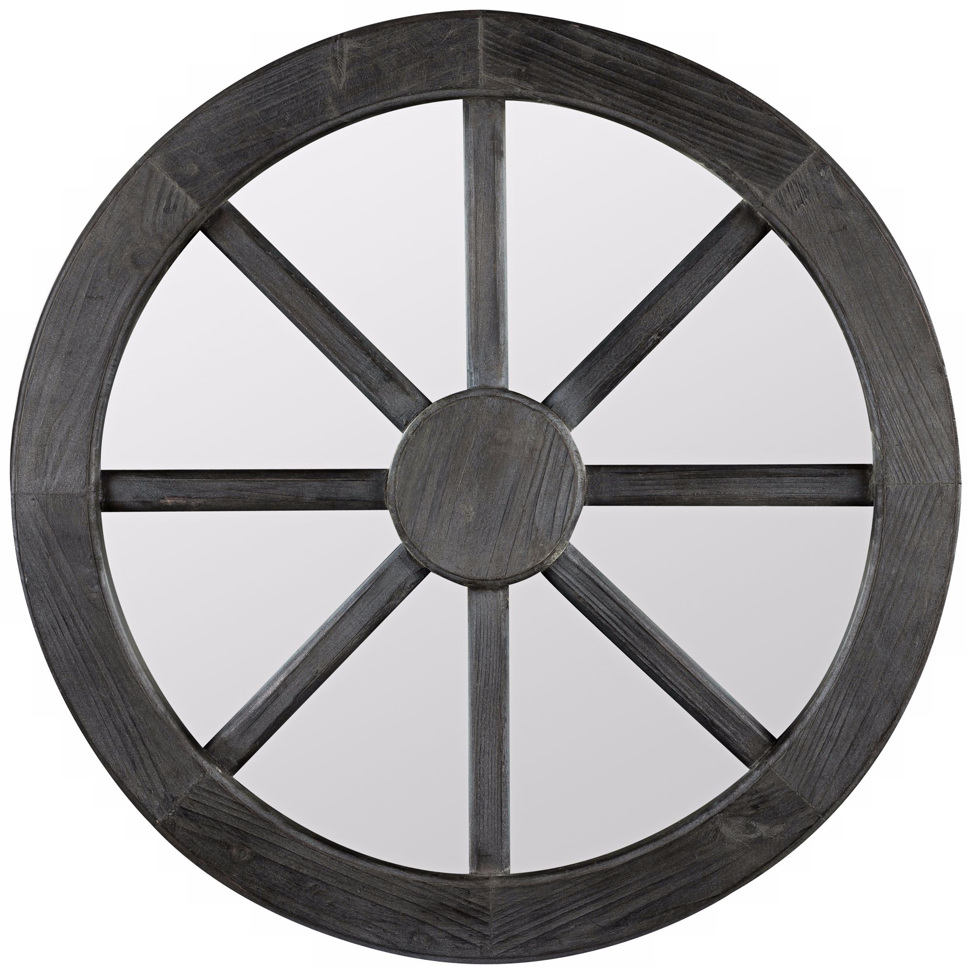 Cooper Classics Maddox Round 27 1/2" Wheel Wall Mirror