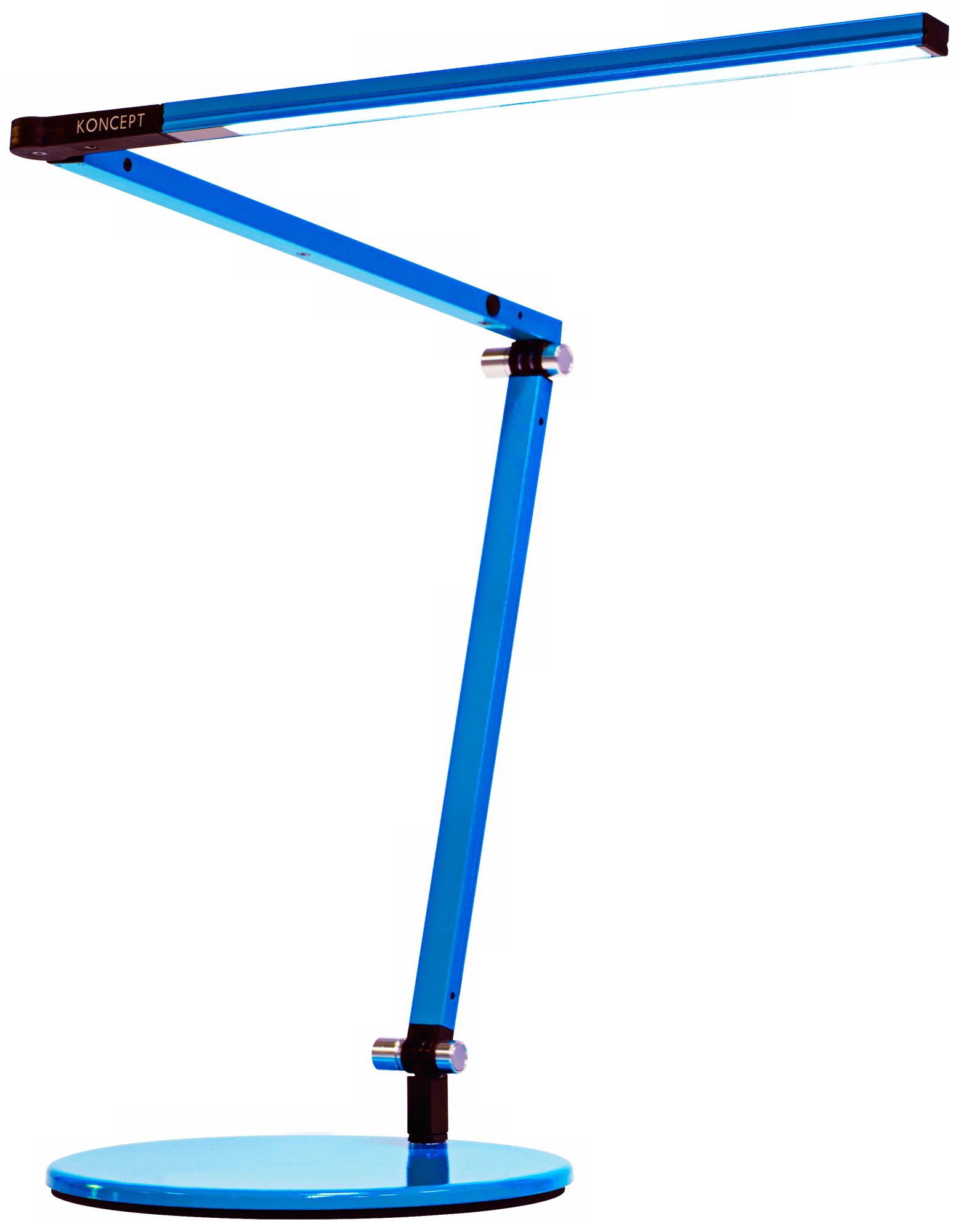 Koncept Gen 3 Z-Bar Mini Warm Light LED Desk Lamp Blue