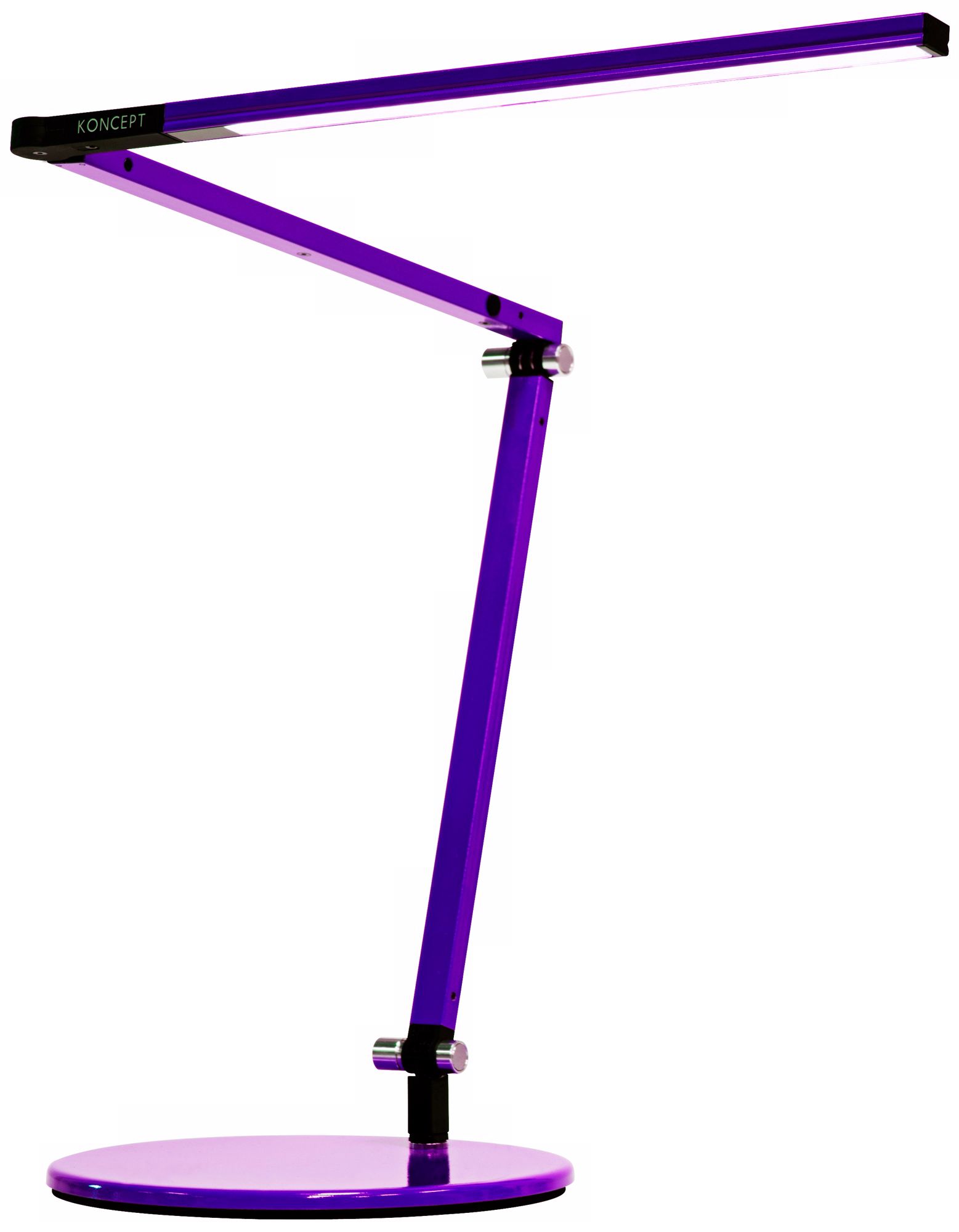 Koncept Gen 3 Z-Bar Mini Warm Light LED Desk Lamp Purple