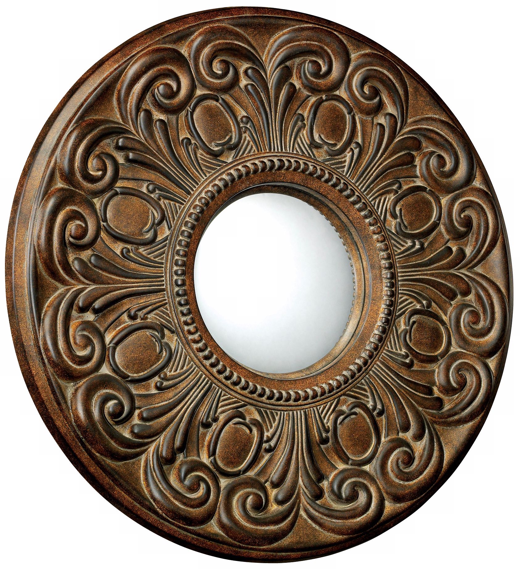 Moorfield Collection 24" Wide Round Wall Mirror