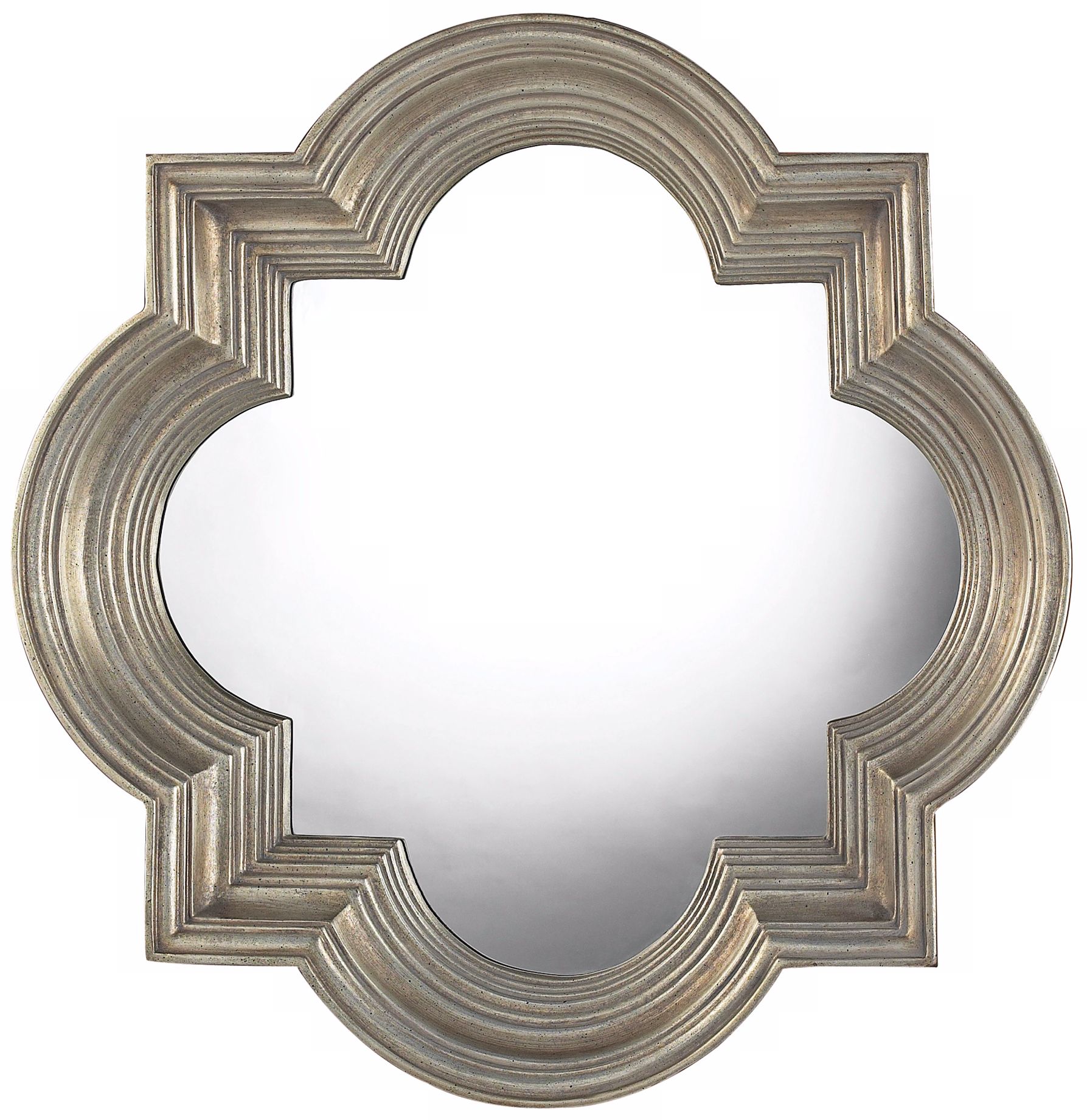 Osbourne Midland Silver 30" High Wall Mirror