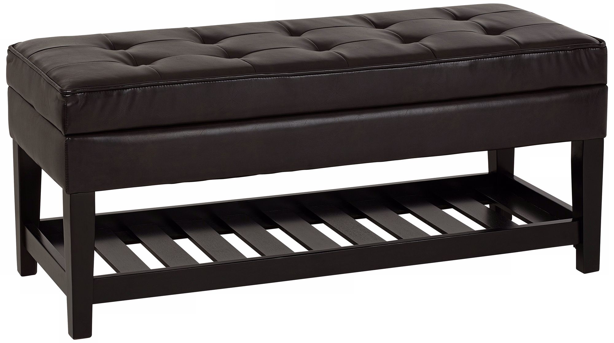 Roomful Vienna Walnut Storage Ottoman