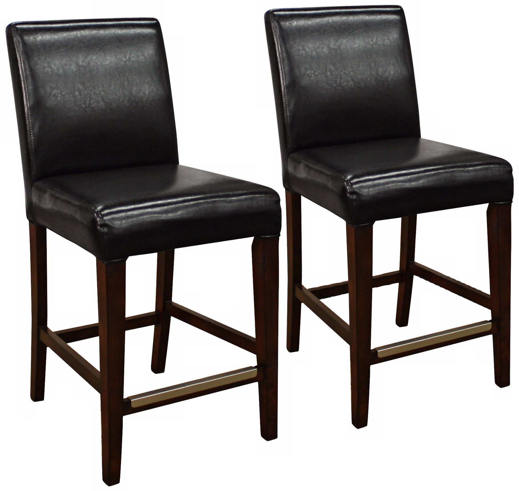 Set of 2 American Heritage Highland 26" High Counter Stools