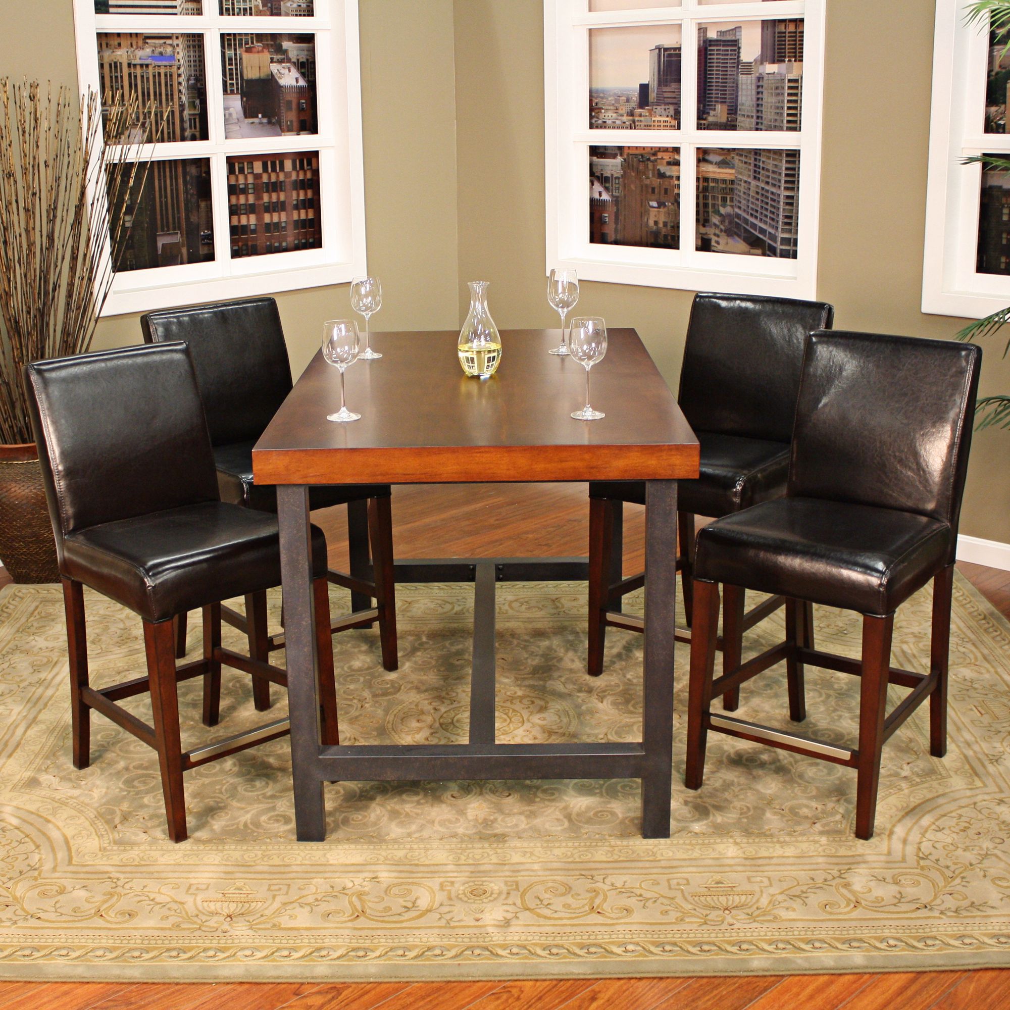 American Heritage Kingston 5-Piece Counter Height Dining Set