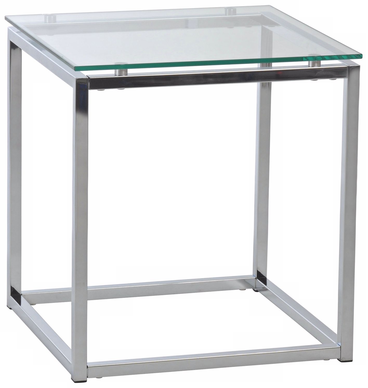 Sandor Clear Glass Side Table