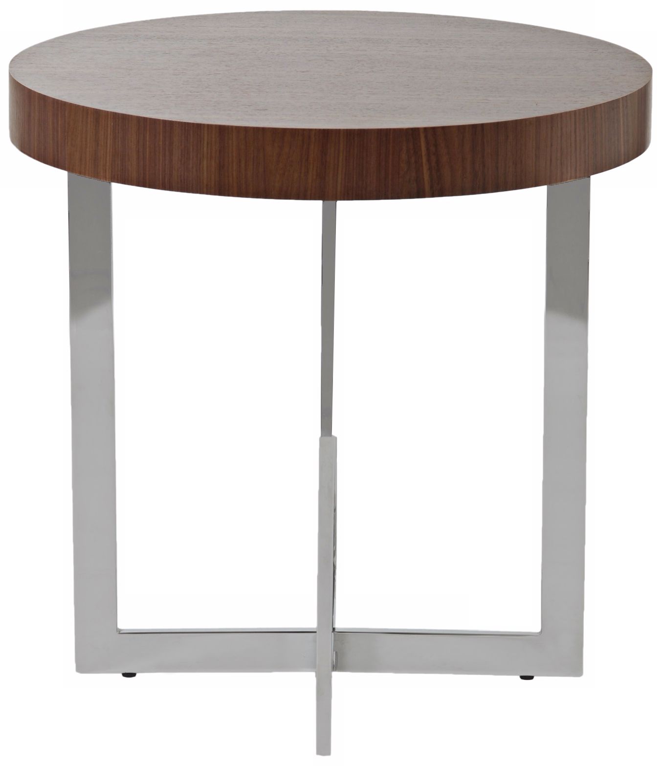 Oliver Walnut Wood Side Table